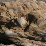 Crazy rocks at Moonstone Beach
