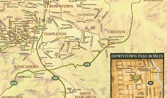 Paso Robles Wine Map