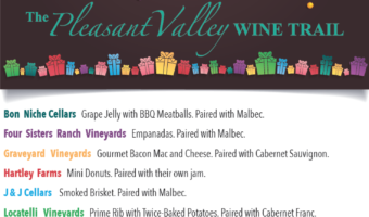 Pleasant Valley Wine Trail Hosts “Holiday on the Trail”