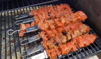 Smoked Al Pastor Skewers