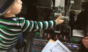 Toddler on a Plane